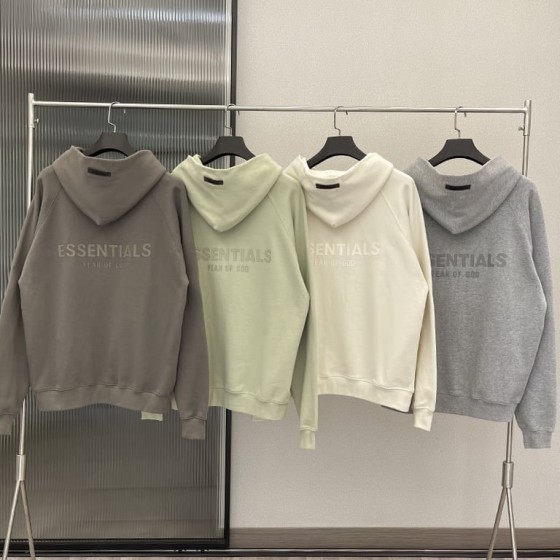 Fear of God Essentials Tone-on-Tone Back Logo Hoodie